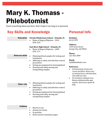 phlebotomy-resume-red